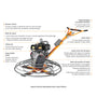 Load image into Gallery viewer, Flextool ProFinish Walk-Behind Power Trowel 46" 13HP (FP446-2)