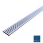 Load image into Gallery viewer, DTA Hayman Aluminium Grate Drain 3m X 100mm X 35mm Brushed Silver