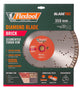 Load image into Gallery viewer, Flextool BladeTec Diamond Blade - Brick Segmented Turbo Rim 350mm 14