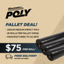 Load image into Gallery viewer, Madewell Poly Builders Film Medium Impact 200um Bulk Deal (35 Rolls per Pallet)