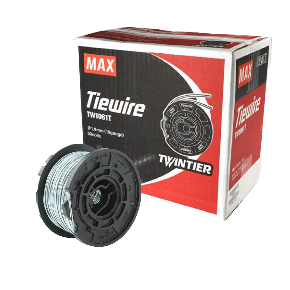 MAX Bindedraht | TW898 & TW1061T für RE-BAR-TIER und TwinTier