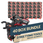 Load image into Gallery viewer, MAX RB613T 'Twin Tier' MEGA 40 Box Bundle Deal (2 free tools)