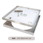 Load image into Gallery viewer, Hide Combination Kit - Stainless Steel Lid with Polymer Edge Protector