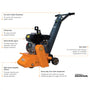 Load image into Gallery viewer, Flextool Scarifier FSP-200