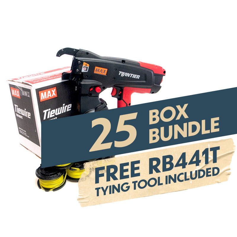 MAX RB441T 'Twin Tier' 25 Box Bundle Deal (1 free tool)
