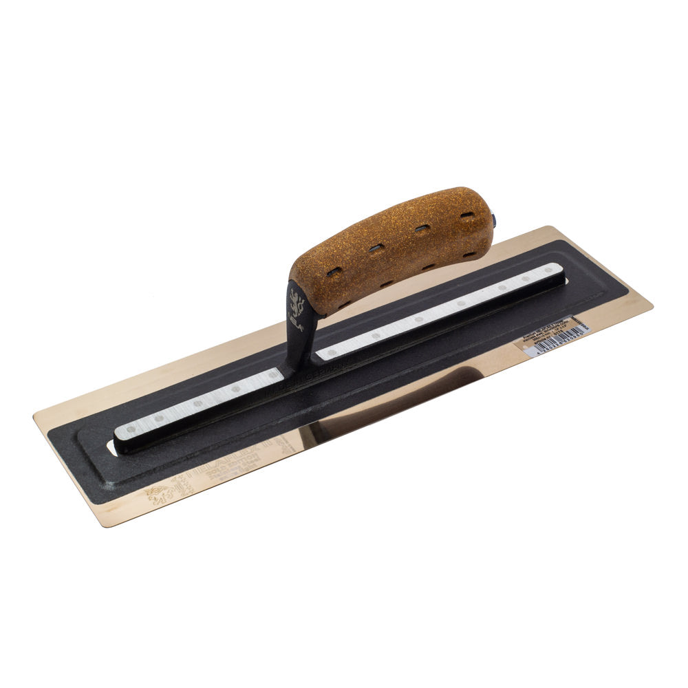 Nela Flex2 Gold Round Edge Premium Trowel - 355x110mm