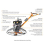 Load image into Gallery viewer, Flextool ProFinish Walk-Behind Power Trowel 40&quot; 9HP (FP440-2)
