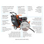 Load image into Gallery viewer, Mikasa Floor and Road Saw 18&quot; 13HP MCD-T18H-PLUS
