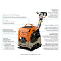 Load image into Gallery viewer, Mikasa Reversible Plate Compactor 6.5HP MVH-158GH
