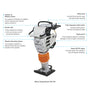 Load image into Gallery viewer, Mikasa Tamping Rammer 3HP MTX-70E

