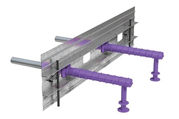 Connolly 125mm x 3.0m Straight Up Contraction Joint