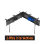 Load image into Gallery viewer, Danley Hyper Edge Protection to suit 150-165 Slab 2-Way Intersection with 10mm DD
