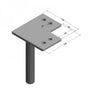 Load image into Gallery viewer, LevelMaster Corner 4 Holes Stump Top

