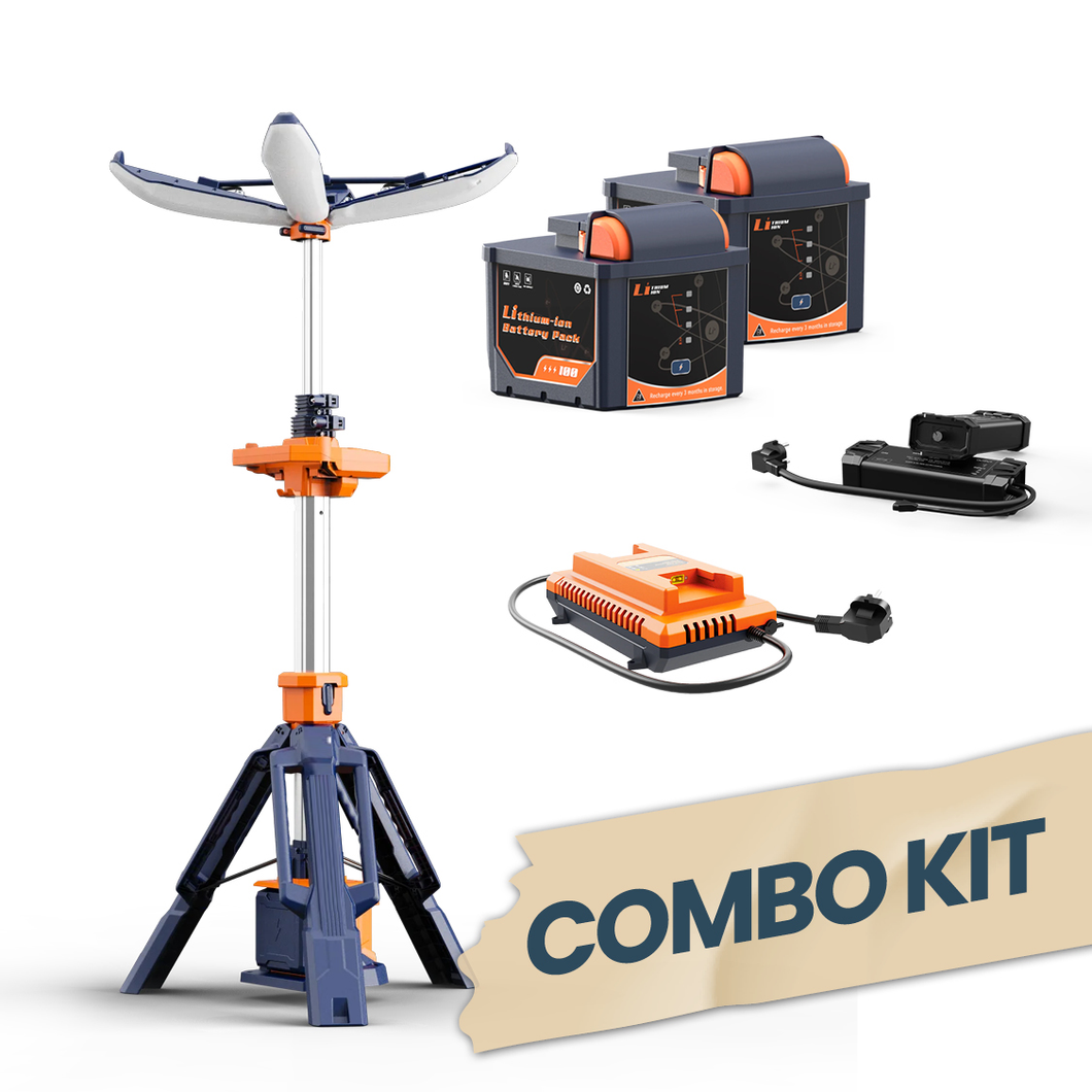 PL-200 2.5M 24v Li-ion Cordless LED Light - Combo Kit