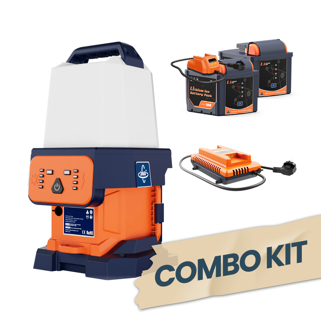 PS-200 24v Li-ion Cordless LED Light - Combo Kit