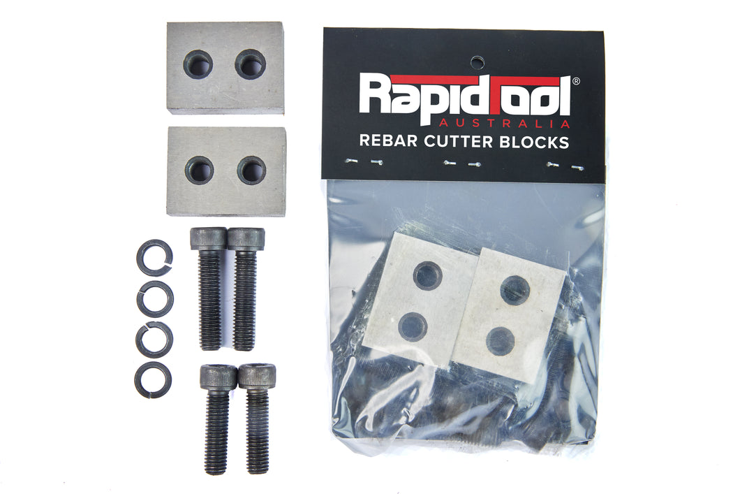 Rapid Tool ERC-16 Rebar Cutter Replacement Cutter Block Kit