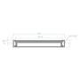 Load image into Gallery viewer, DTA Hayman Aluminium Grate Drain 3m X 100mm X 14mm Brushed Black
