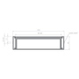Load image into Gallery viewer, DTA Hayman Aluminium Grate Drain 3m X 100mm X 26mm Brushed Black
