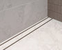 Load image into Gallery viewer, DTA Hayman Aluminium Tile-In Drain 3m X 100mm X 35mm Brushed Nickel
