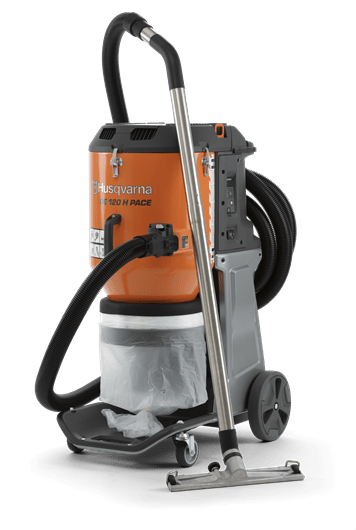 Husqvarna DE120i Pace Dust Extractor 94V Battery Skin Only