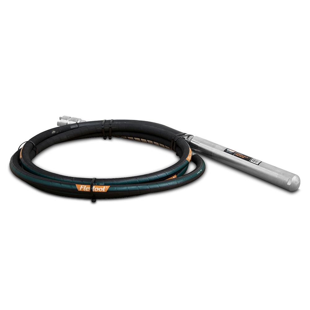 Flextool Flexshaft Concrete Vibrator FVP50-6 - Steel Tip