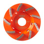 Load image into Gallery viewer, Flextool BladeTec Diamond Cup Wheel - Spiral Segment (100 mm 4&quot;)
