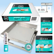 Hide Skimmer Lid Kit - Stainless Steel 306mm
