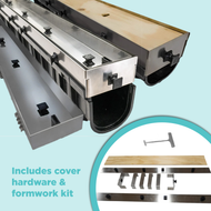 Hide Concrete Cover Hardware & Formwork Kit