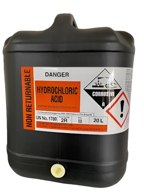 Hydrochloric Acid 33% – Madewell Products