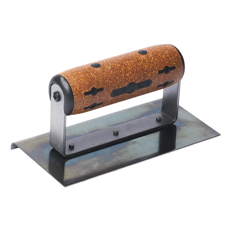 Kraft Tool Co. Elite Series Blue Steel Concrete Edger Cork Handle (various sizes)