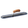 Load image into Gallery viewer, Kraft Tool Co. Elite Series Blue Steel Pool Trowel Cork Handle Long Shank (various sizes)

