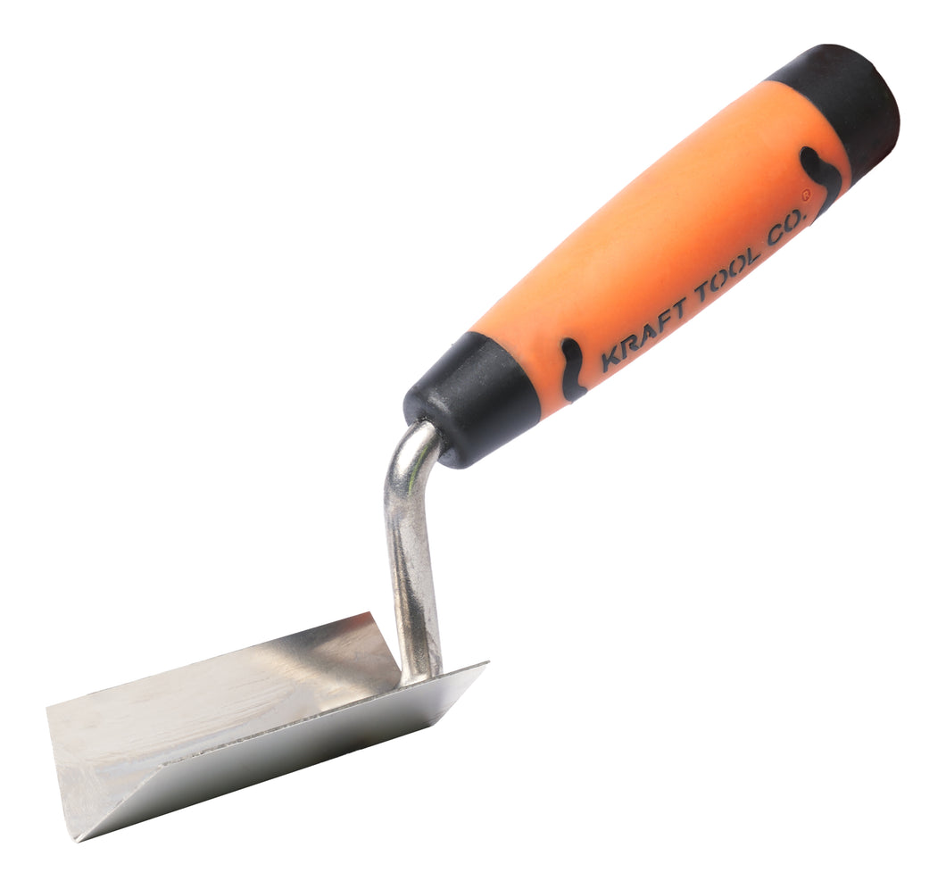 Kraft Tool Co. Inside Corner Trowel Stainless Steel ProForm Handle