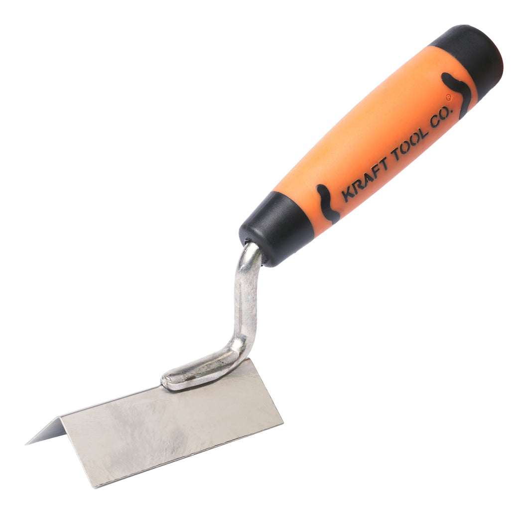 Kraft Tool Co. Outside Corner Trowel Stainless Steel ProForm Handle