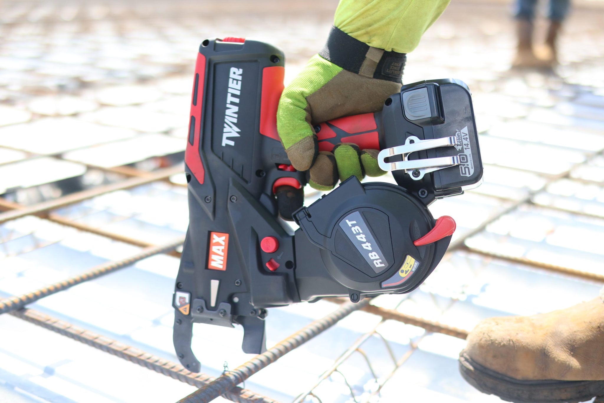 MAX RB443T 'Twin Tier' Rebar Tying Tool – Madewell Products