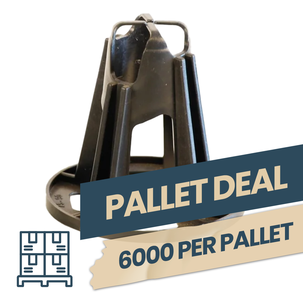 Bulk Buy Plastic Reinforcing Clip On Bar Chair (SOG) 75/90mm (6000 per pallet)