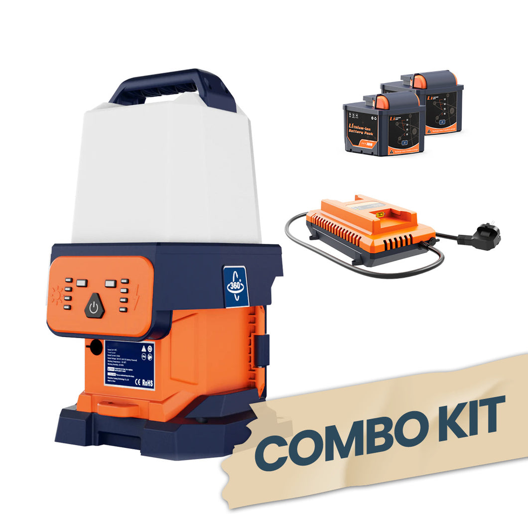 PS-200 24v Li-ion Cordless LED Light - Combo Kit