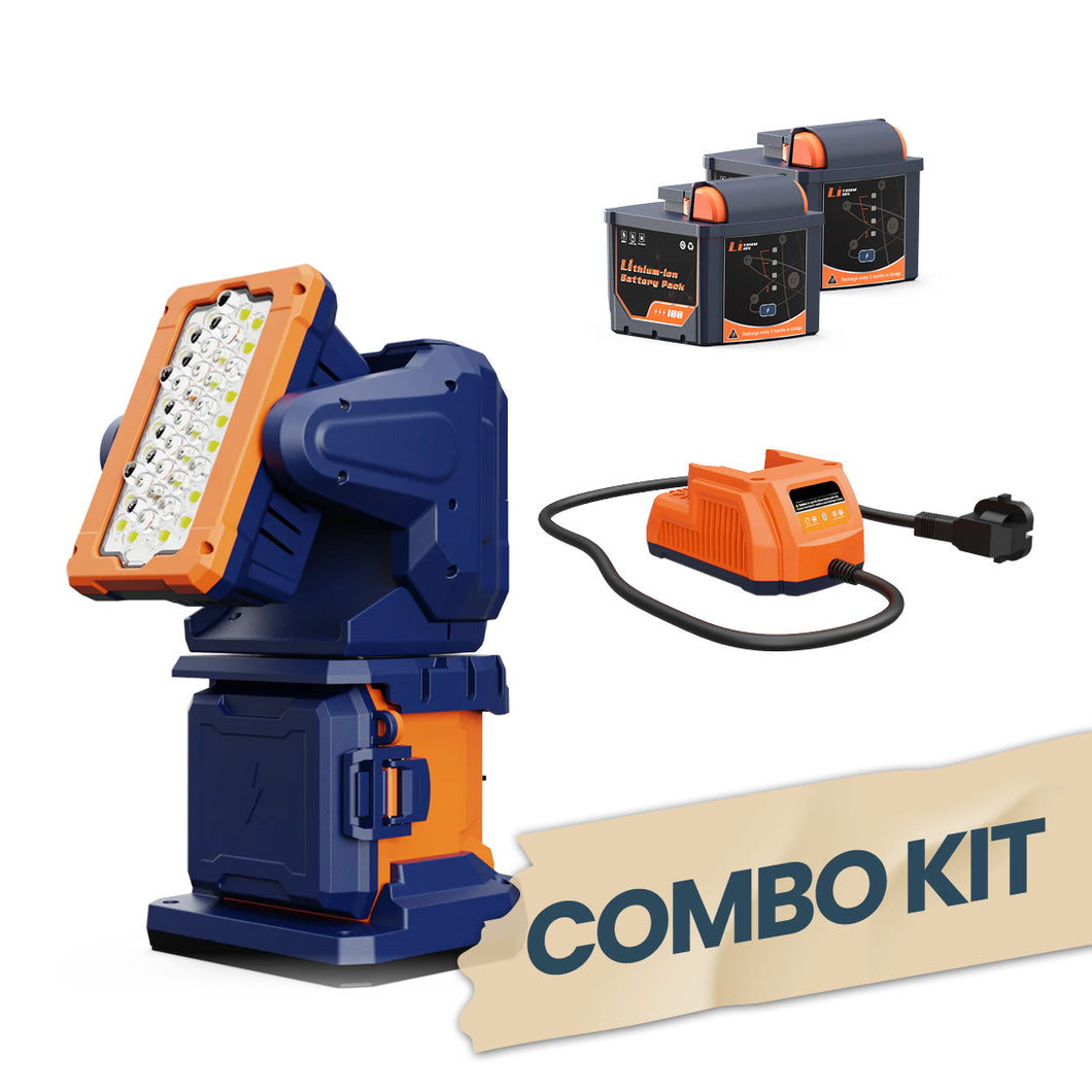 PT-200 24v Li-ion Cordless LED Light - Combo Kit