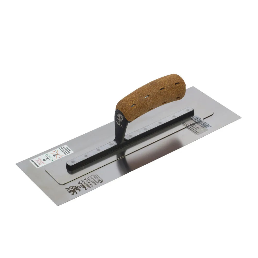 Nela Mediflex Stainless Steel Finishing Trowel (Various Sizes)