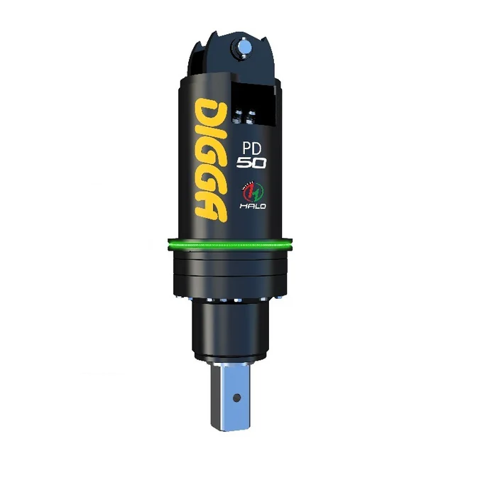 Digga PDT50 2 Speed Auger Drive With Halo - 100mm Square Shaft With Ho ...