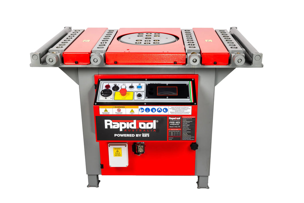 Rapid Tool Premium 400-415V Heavy Duty 6-46mm Rebar Bender