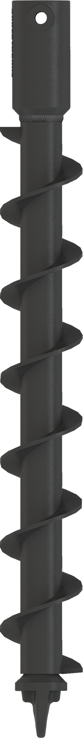 AUGER - S2 - 50RND - FLAT TUNGSTEN PILOT- FLAT TUNGSTEN TEETH - FLAT TUNGSTEN CHISEL TEETH - 900MM LONG