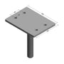 Load image into Gallery viewer, LevelMaster Straight 4 Holes Stump Top
