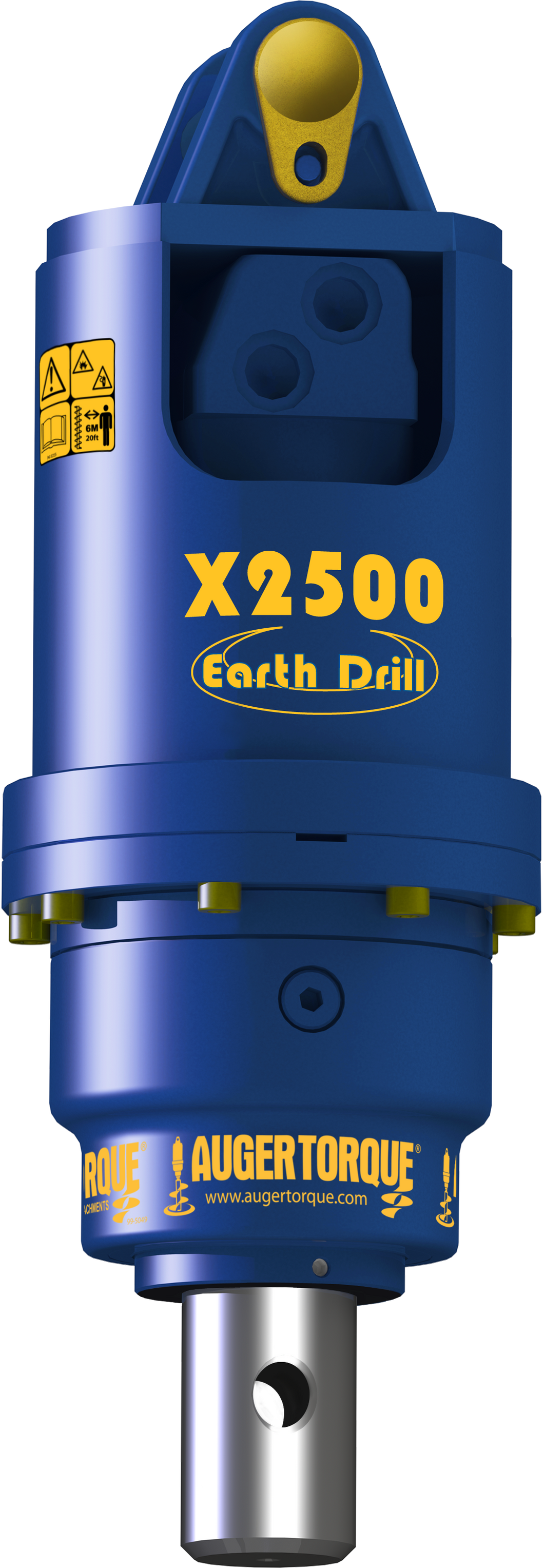 Auger Torque - Earth Drills 2500 Mini Loader - 65mm ROUND SHAFT
