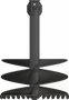 Load image into Gallery viewer, Auger Torque - AUGER - S6 - 75SQ - TUNGSTEN PILOT - TUNGSTEN TEETH - 1870MM LONG
