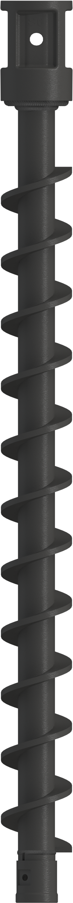 Auger Torque - AUGER - S6 - 75SQ - TUNGSTEN PILOT - TUNGSTEN TEETH - 1870MM LONG