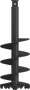 Load image into Gallery viewer, Auger Torque - AUGER - S6 - 75SQ - TUNGSTEN PILOT - TUNGSTEN TEETH - 1870MM LONG
