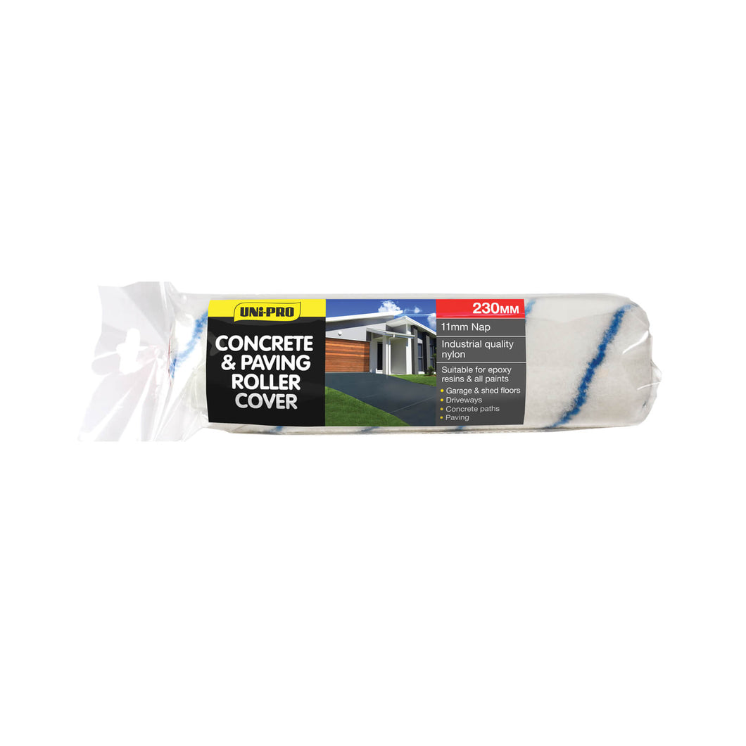UNi-Pro Concrete & Paving Roller Cover Range 11mm Nap (various sizes)