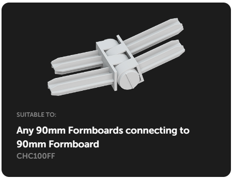 Con-Form 90mm to 90mm HINGE CONNECTOR