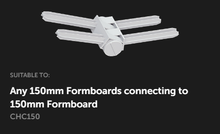 150mm Con-Form Hinge Connector