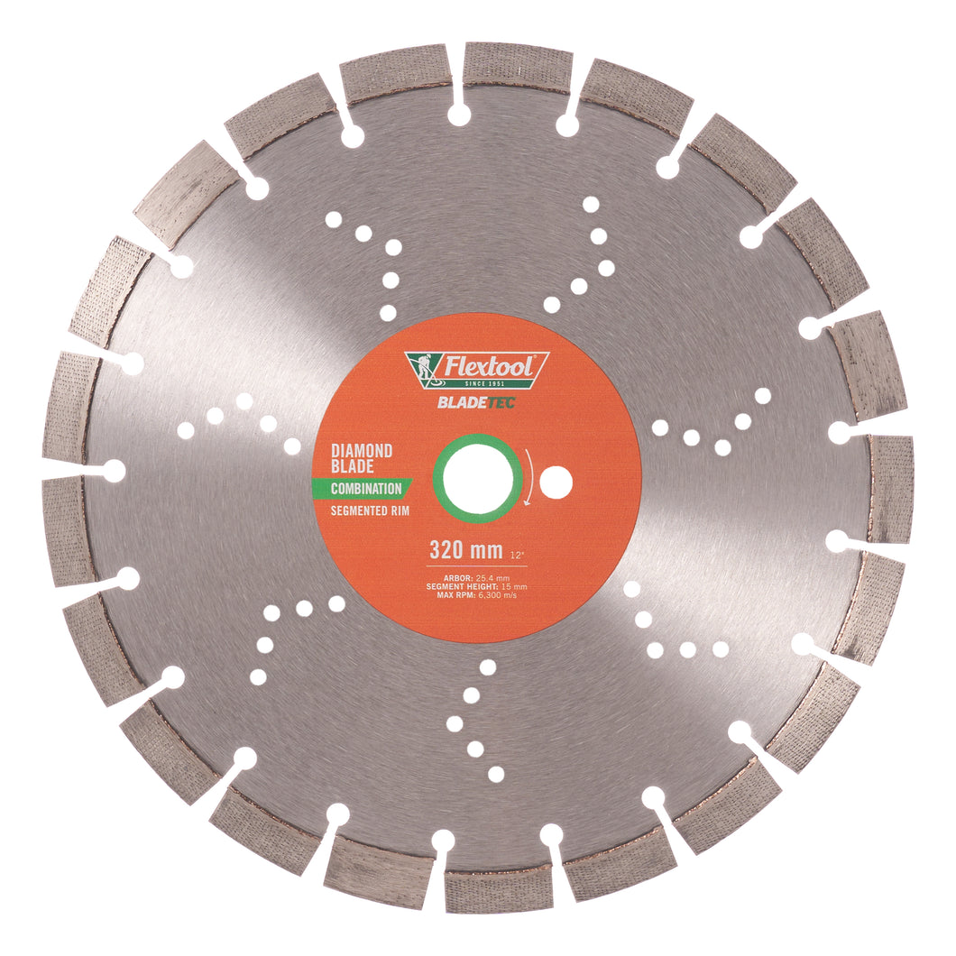 Flextool BladeTec Diamond Blade - Combination 320mm 12